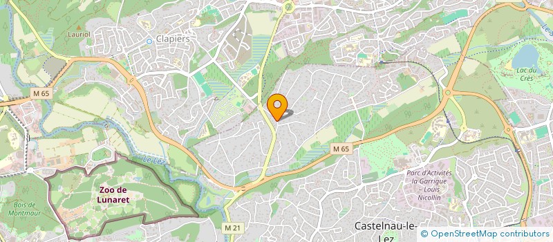 localisation de l'entreprise JAROS à CASTELNAU-LE-LEZ