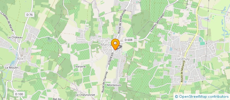 localisation de l'entreprise JARP  MARCY