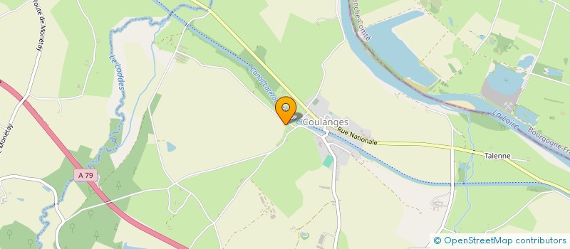 localisation de l'entreprise JARPIC  COULANGES