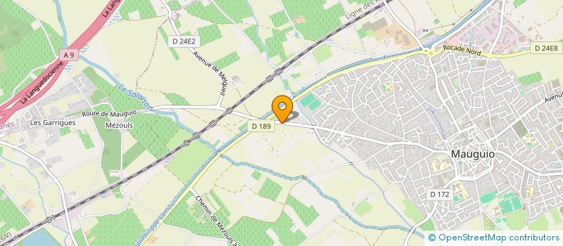 localisation de l'entreprise JARQUE CREATION  MAUGUIO