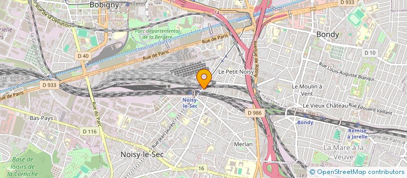 localisation de l'entreprise JARRAY 135 à NOISY-LE-SEC