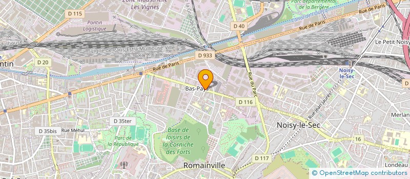 localisation de l'entreprise JARRAY 151  ROMAINVILLE