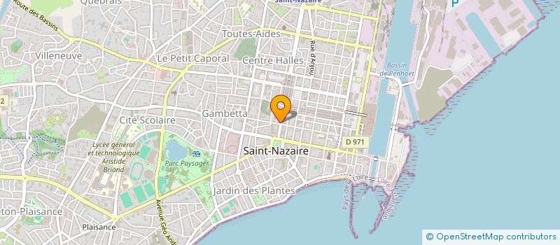 localisation de l'entreprise JARROUSSE à SAINT-NAZAIRE