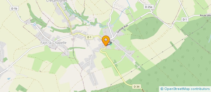 localisation de l'entreprise JARROUSSE  JEUGNY