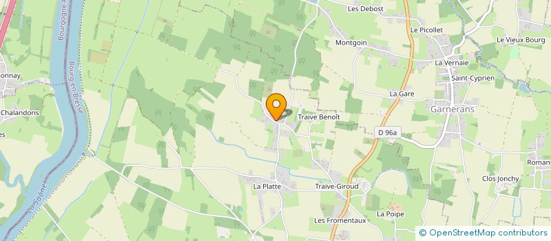 localisation de l'entreprise JARRY à SAINT-DIDIER-SUR-CHALARONNE