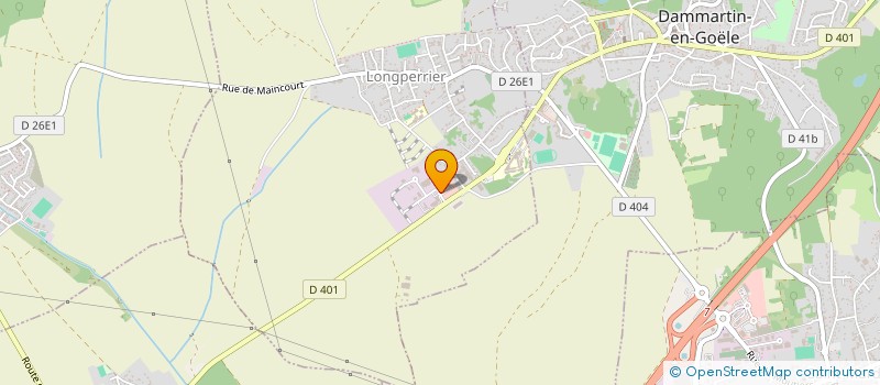 localisation de l'entreprise JARRY INDUSTRY  LONGPERRIER