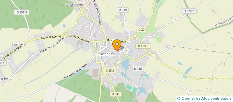localisation de l'entreprise JARTDINS à SENONCHES