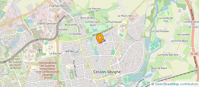 localisation de l'entreprise JARVI TECH  CESSON-SEVIGNE