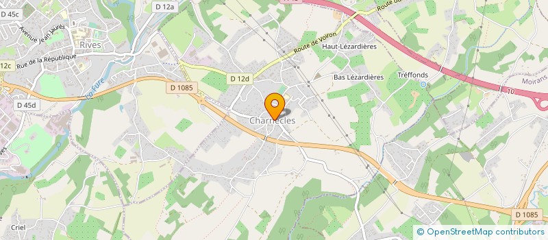 localisation de l'entreprise JARVIX  CHARNECLES