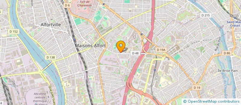 localisation de l'entreprise JARYNA à MAISONS-ALFORT