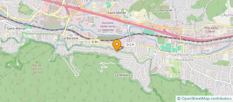 localisation de l'entreprise JAS à MARSEILLE