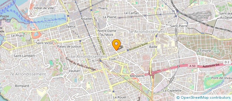localisation de l'entreprise JAS à MARSEILLE