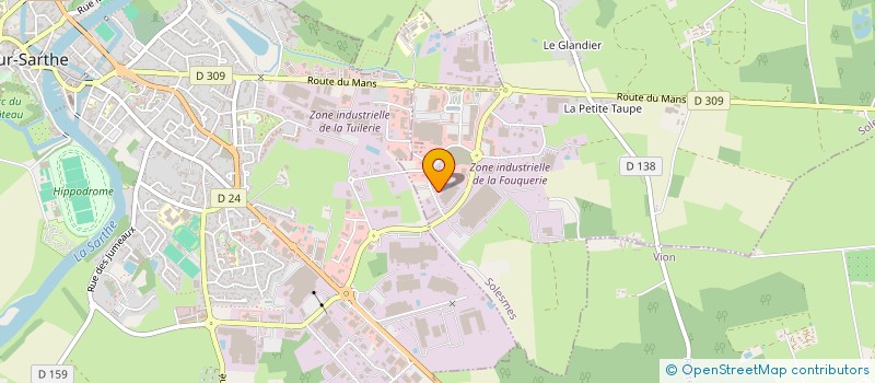 localisation de l'entreprise JAS à SOLESMES
