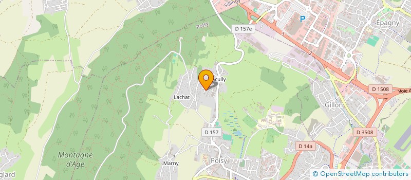 localisation de l'entreprise JAS  CHAPEIRY