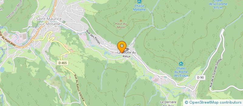 localisation de l'entreprise JAS BOAT  SAINT-MAURICE-SUR-MOSELLE