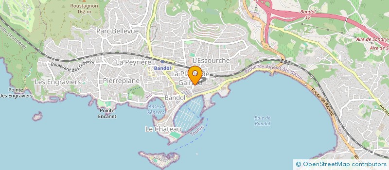 localisation de l'entreprise JAS DE LISE à BANDOL