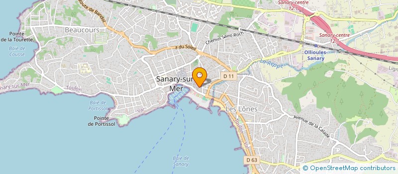 localisation de l'entreprise JAS DE SANARY à SANARY SUR MER