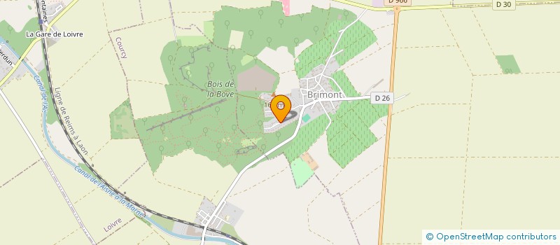 localisation de l'entreprise JAS MIMOSAS  BRIMONT