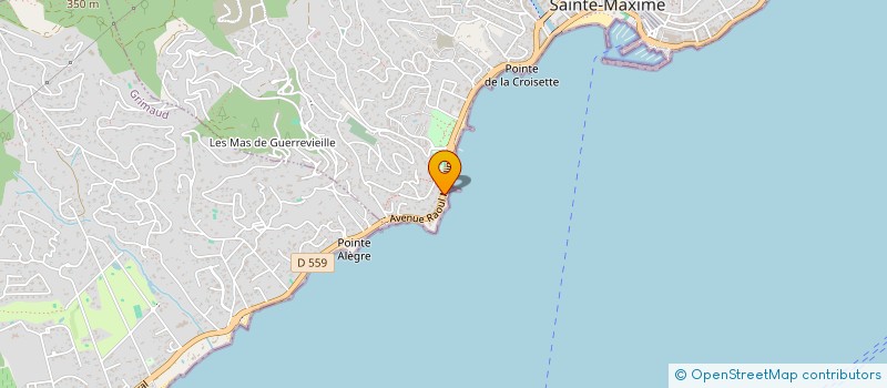 localisation de l'entreprise JAS PARO à SAINTE-MAXIME