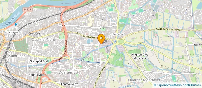 localisation de l'entreprise JAS PIBOULES  AVIGNON