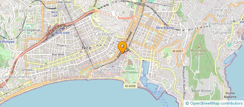 localisation de l'entreprise JAS SARL à NICE