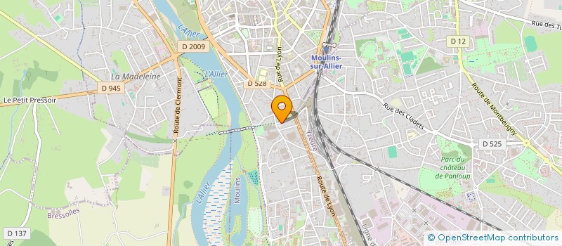 localisation de l'entreprise JASA  MOULINS