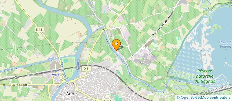 localisation de l'entreprise JASB IMMO  AGDE