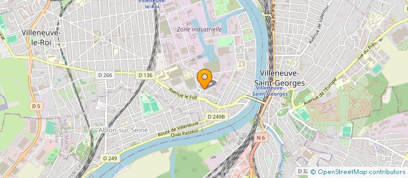 localisation de l'entreprise JASBIS à VILLENEUVE-LE-ROI