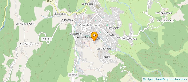 localisation de l'entreprise JASE à VILLARD-DE-LANS