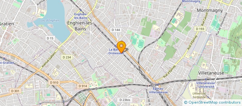 localisation de l'entreprise JASEEKA à DEUIL-LA-BARRE