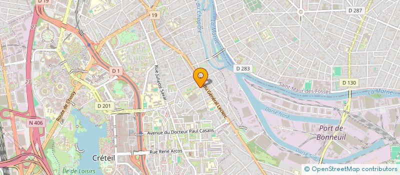 localisation de l'entreprise JASEMEDIA  CRETEIL