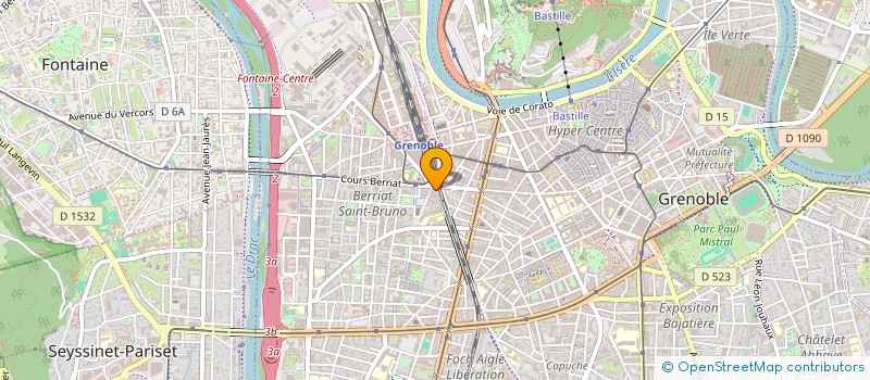 localisation de l'entreprise JASGAHEL à GRENOBLE