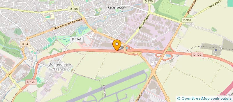 localisation de l'entreprise JASHAN ISOLATION à GONESSE
