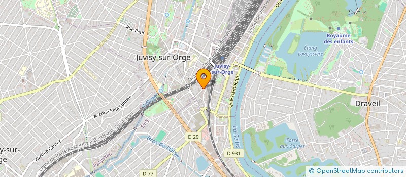 localisation de l'entreprise JASHU  JUVISY-SUR-ORGE