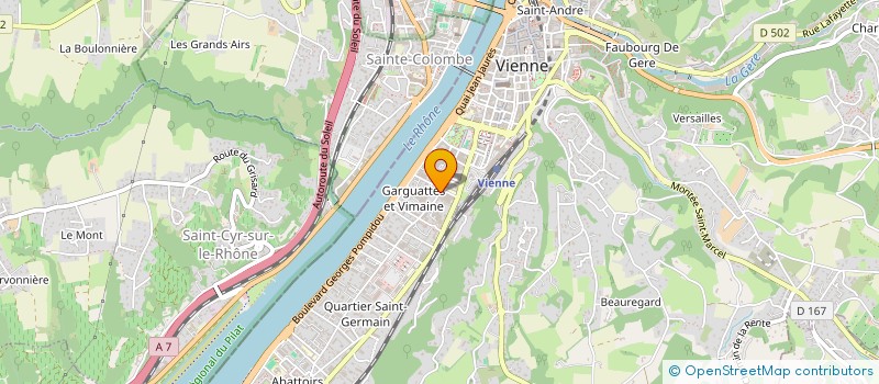localisation de l'entreprise JASIM à VIENNE