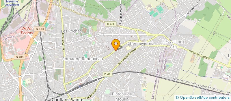 localisation de l'entreprise JASIMA  CONFLANS-SAINTE-HONORINE