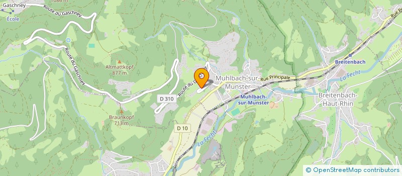 localisation de l'entreprise JASIONE  MUHLBACH-SUR-MUNSTER