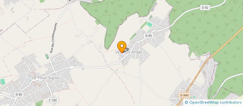 localisation de l'entreprise JASM  LE THUIT DE L'OISON