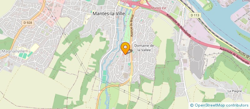 localisation de l'entreprise JASMAC  MANTES-LA-VILLE