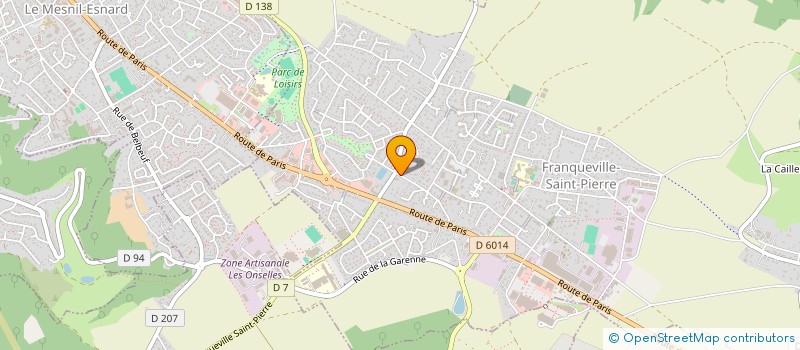 localisation de l'entreprise JASMAIN II  FRANQUEVILLE-SAINT-PIERRE