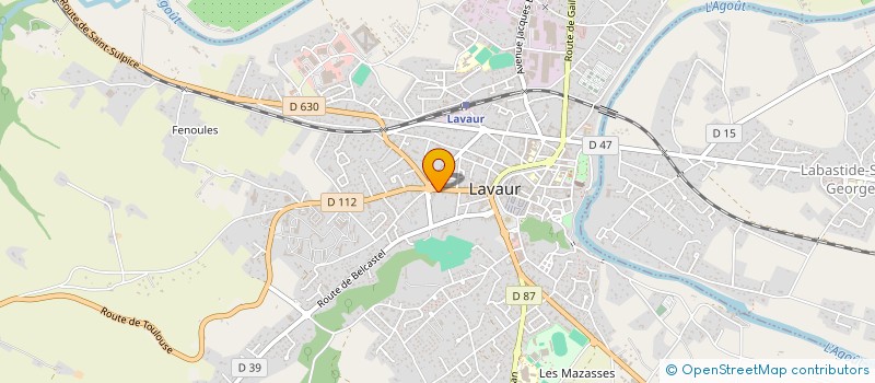 localisation de l'entreprise JASMIN  LAVAUR