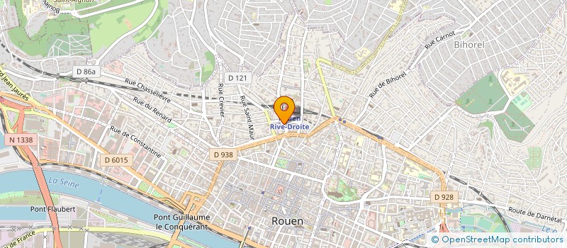 localisation de l'entreprise JASMIN à ROUEN