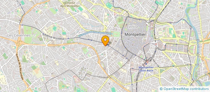 localisation de l'entreprise JASMIN à MONTPELLIER