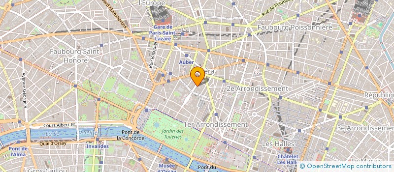 localisation de l'entreprise JASMIN à PARIS