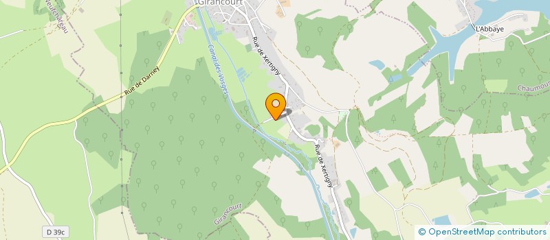 localisation de l'entreprise JASMIN  GIRANCOURT