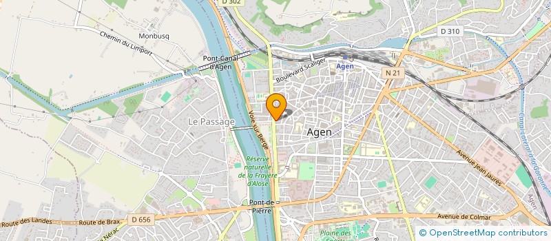 localisation de l'entreprise JASMIN AUTO ECOLE  AGEN