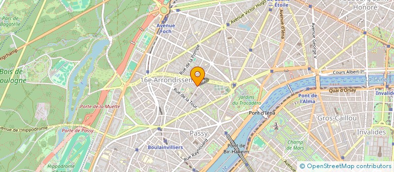 localisation de l'entreprise JASMIN CIS  PARIS