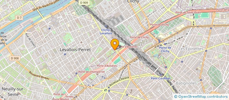 localisation de l'entreprise JASMIN CONSULTING à LEVALLOIS-PERRET