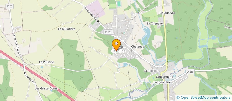 localisation de l'entreprise JASMIN D ORIENT  CERELLES