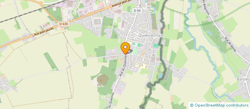 localisation de l'entreprise JASMIN SARL à QUIEVRECHAIN